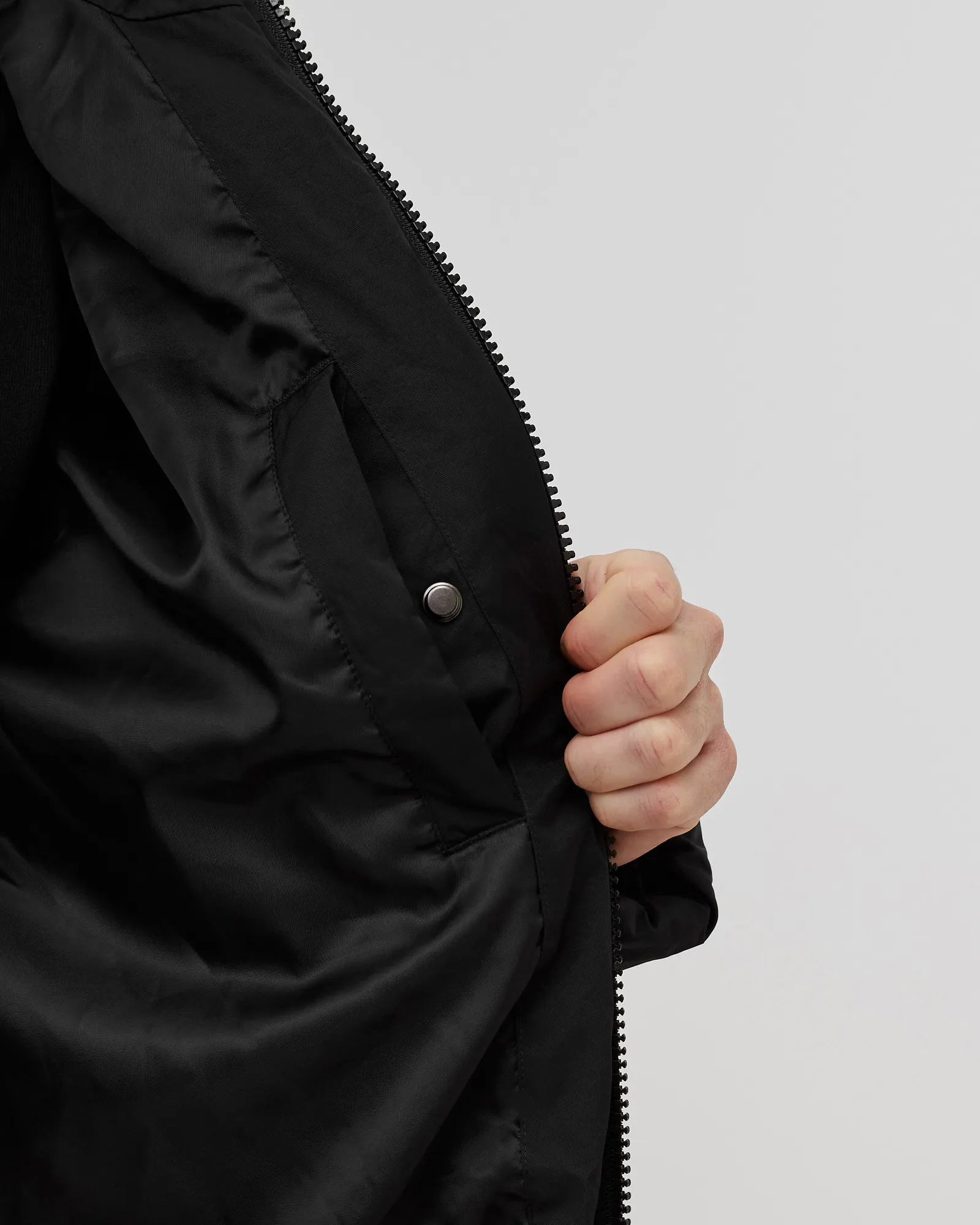 BSTN Brand Long Puffer Coat