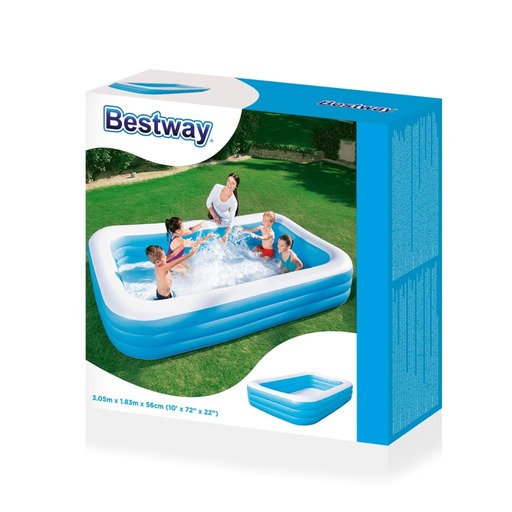 Piscina inflável Bestway 305 x 183 x 56 cm