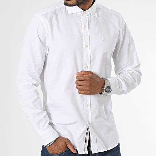 Chemise Manches Longues Leo 50488017 Blanc