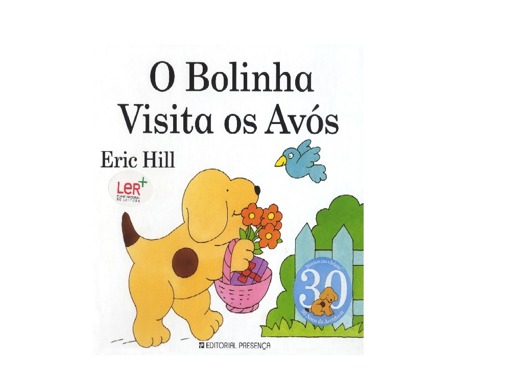 LIVRO O BOLINHA VISITA OS AVÓS