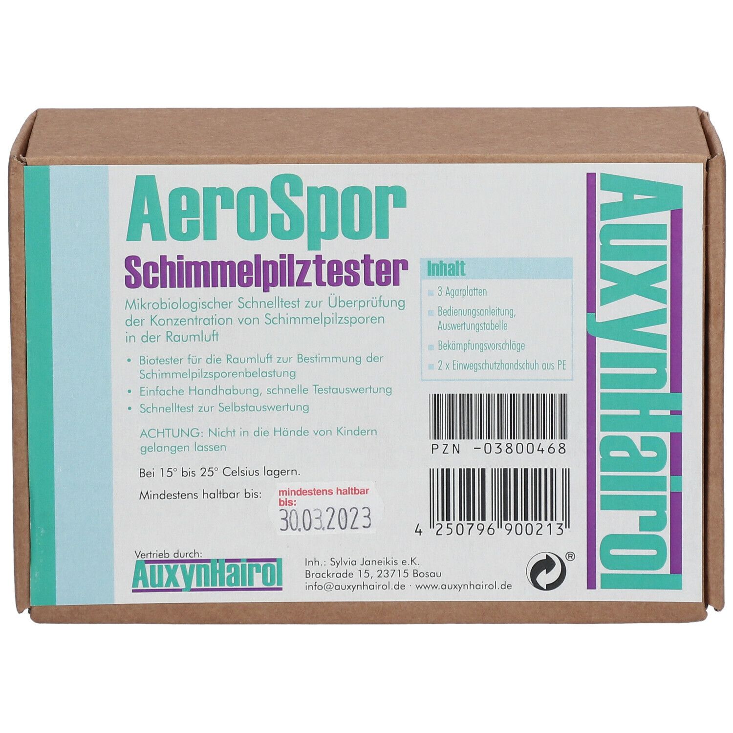 AeroSpor Schimmelpilz-Raumlufttest