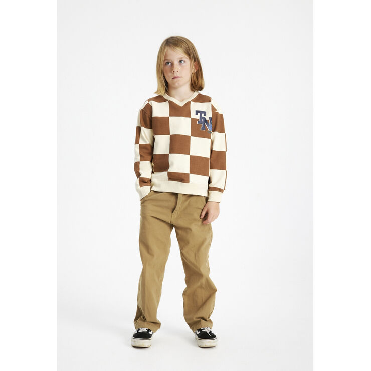 The New TNLucas OS Sweatshirt Toffee