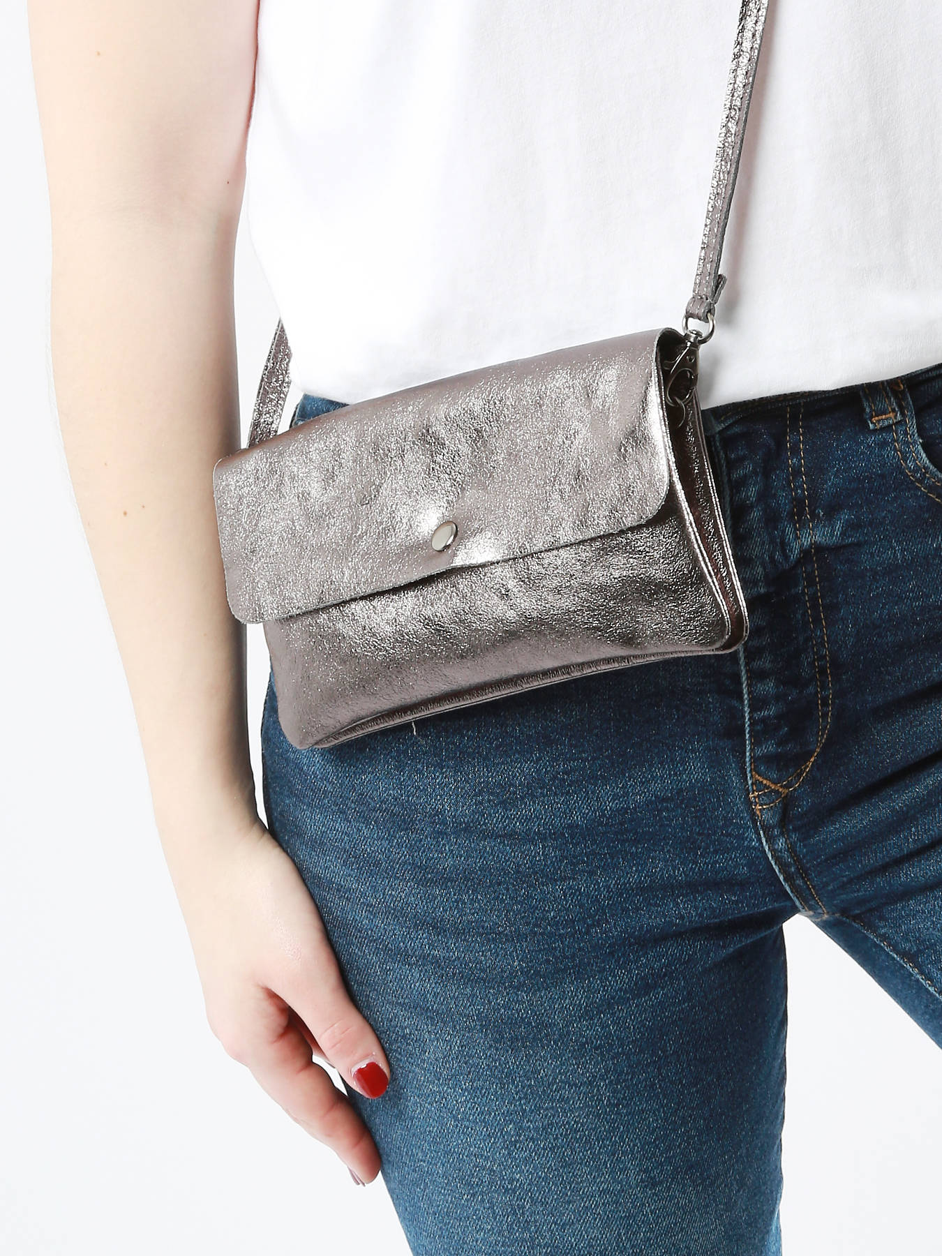 Sac bandoulire Nine cuir MILANO