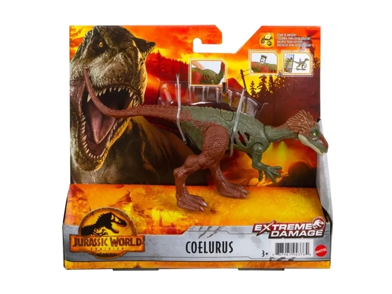 Jurassic World Extreme Damage Feature Dino Asst