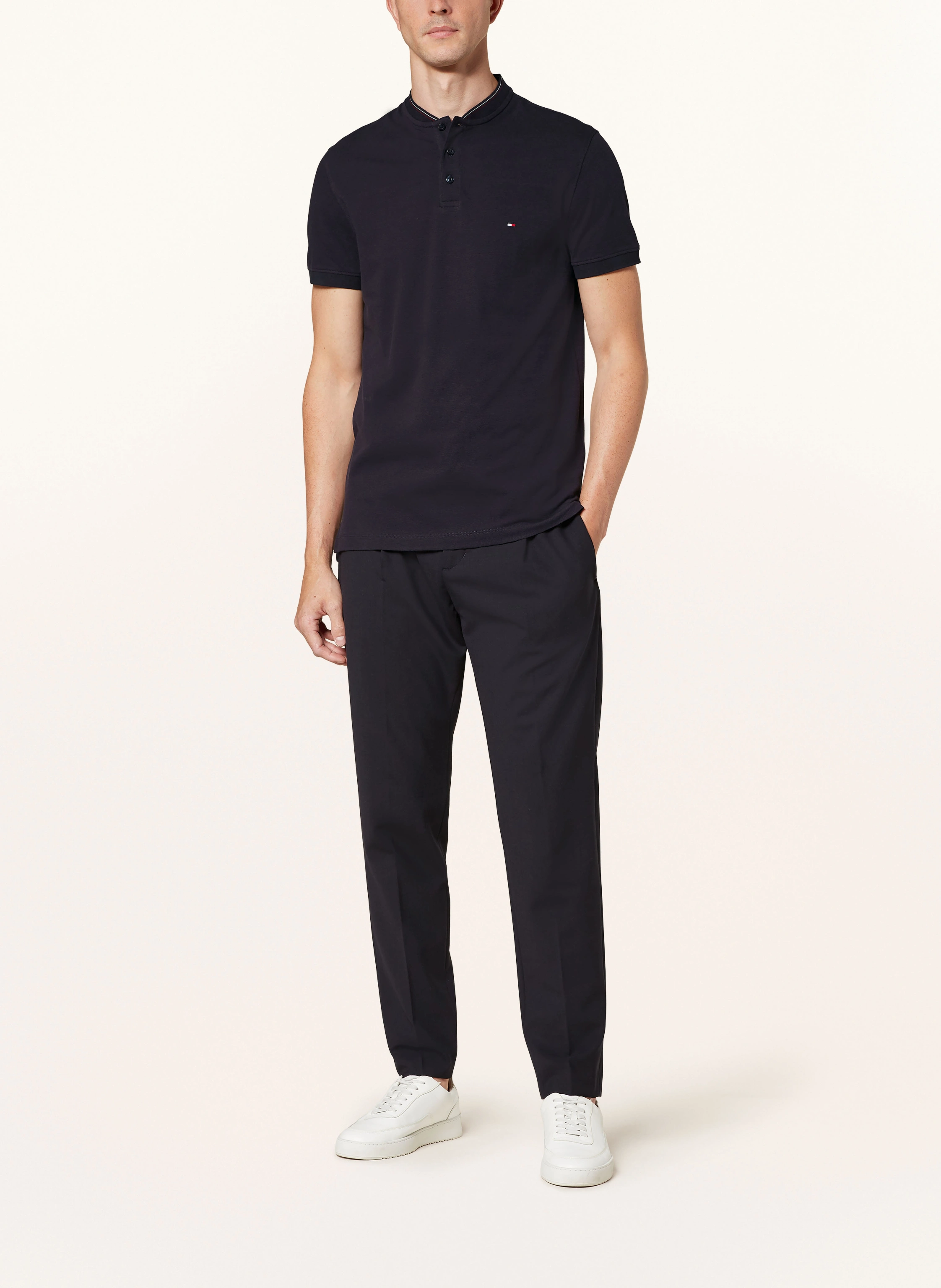 TOMMY HILFIGER Piqué-Poloshirt Slim Fit