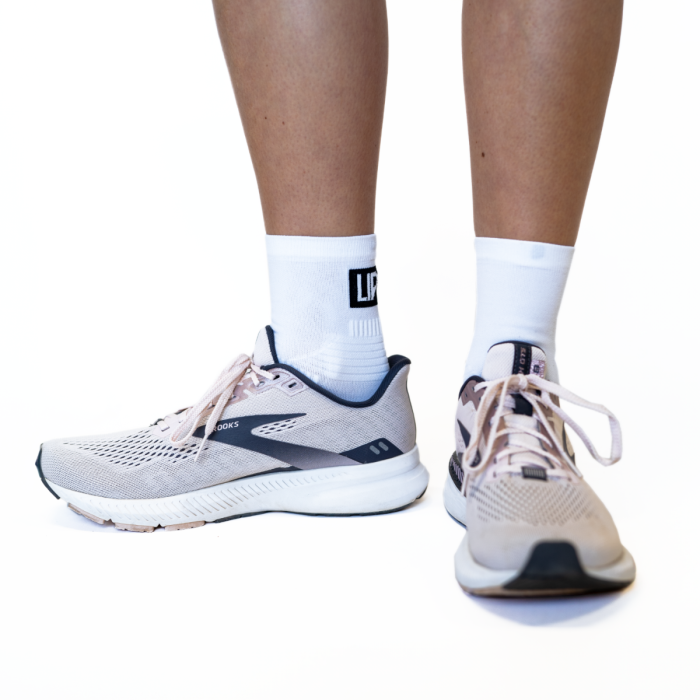 Lipati Unisex Strømper Mid 2-Pack Sock Hvid