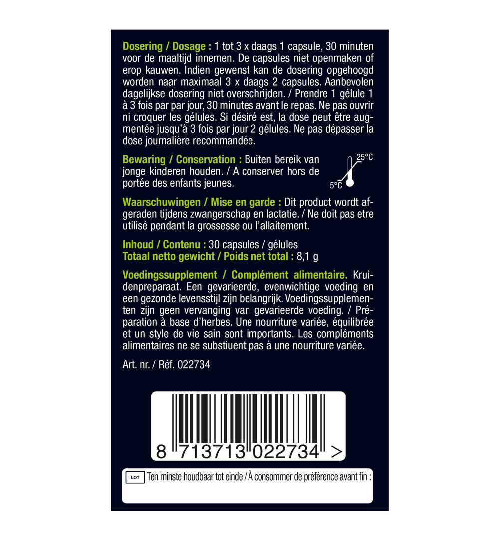 Lucovitaal Pepermuntolie (30 capsules)