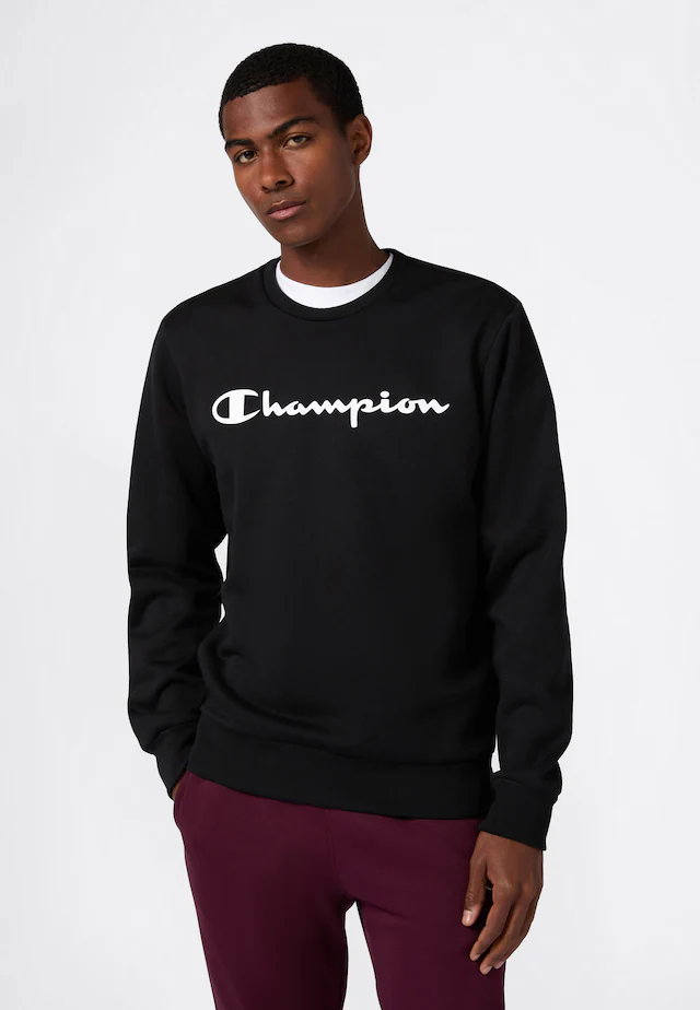 Champion Kapuzensweatshirt »BASICS Fleece Crewneck Sweatshirt Large Logo«, 1 Stk.