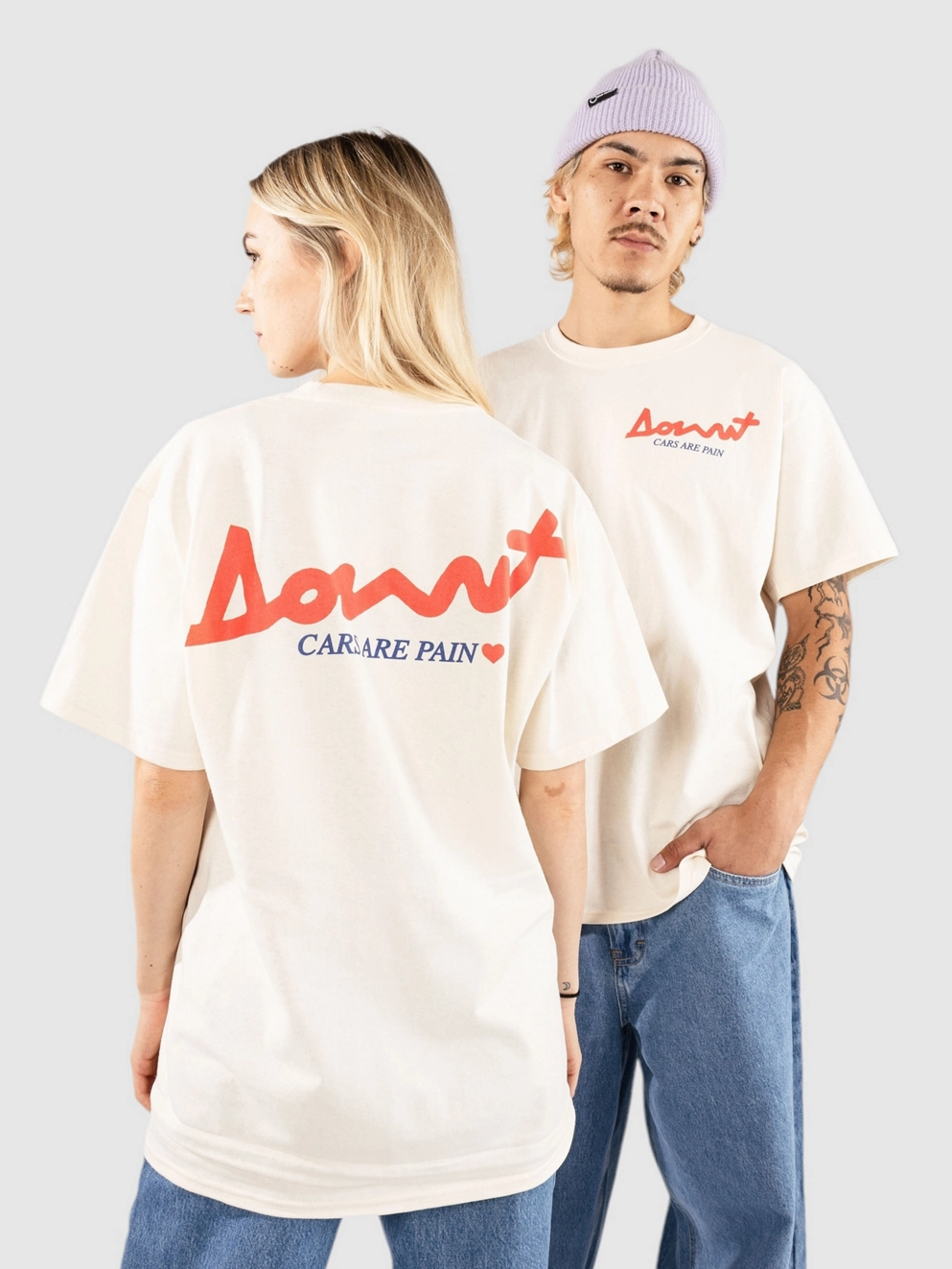 Donut Cars Are Pain T-Shirt natural