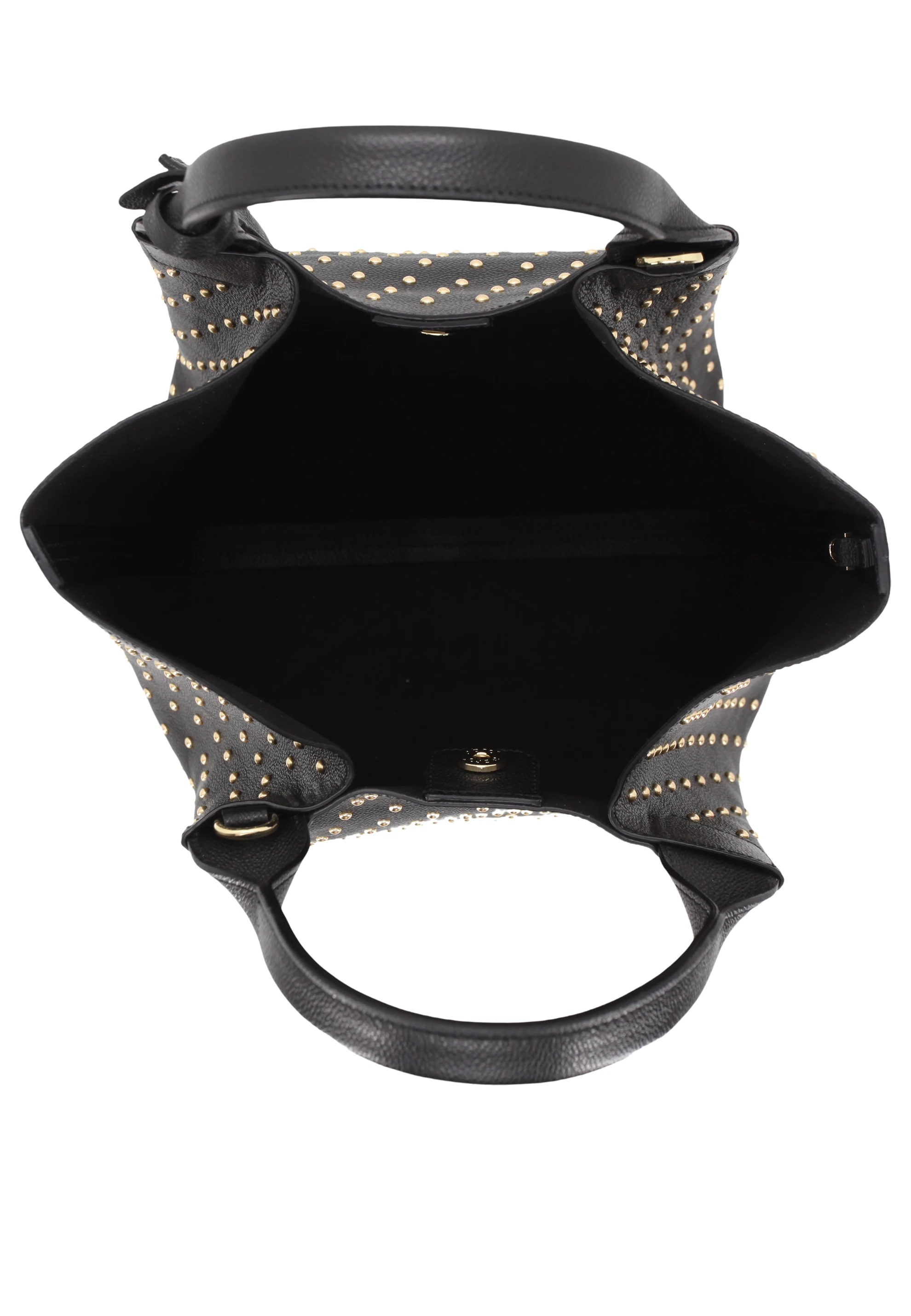 Shopper ESSENTIAL studs medium Leather Agave Standard