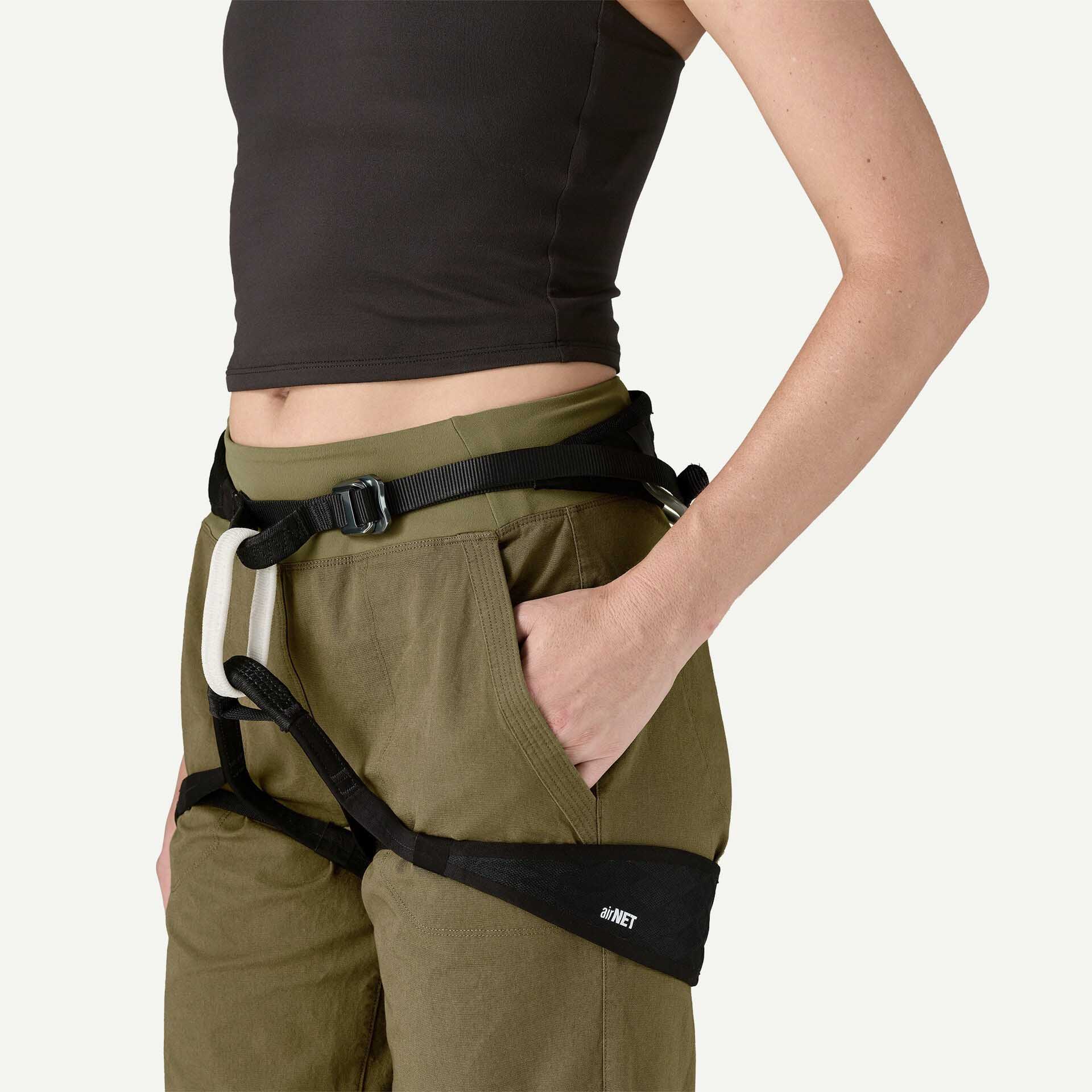 Caliza Rock Pants - Regular Dame Tent Green
