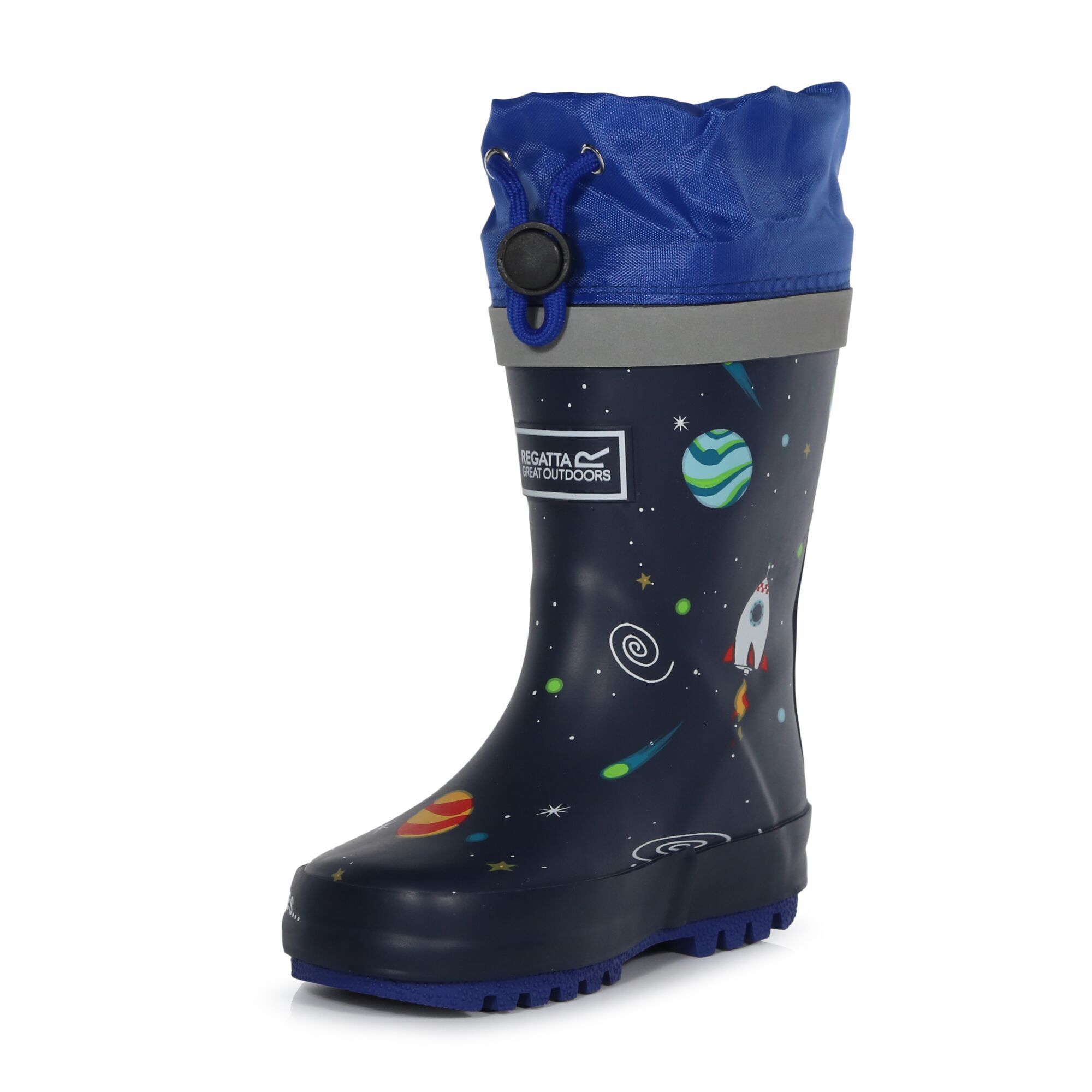 Botas de chuva Regatta Peppa Pig com estampa espacial