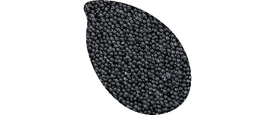 Glasperlen 500 g SchwarzGlasperlen