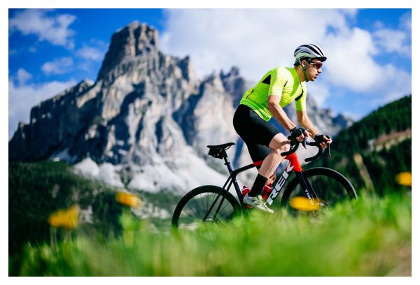 Maillot Manches Courtes Castelli Superleggera 3 Noir/Jaune Fluo