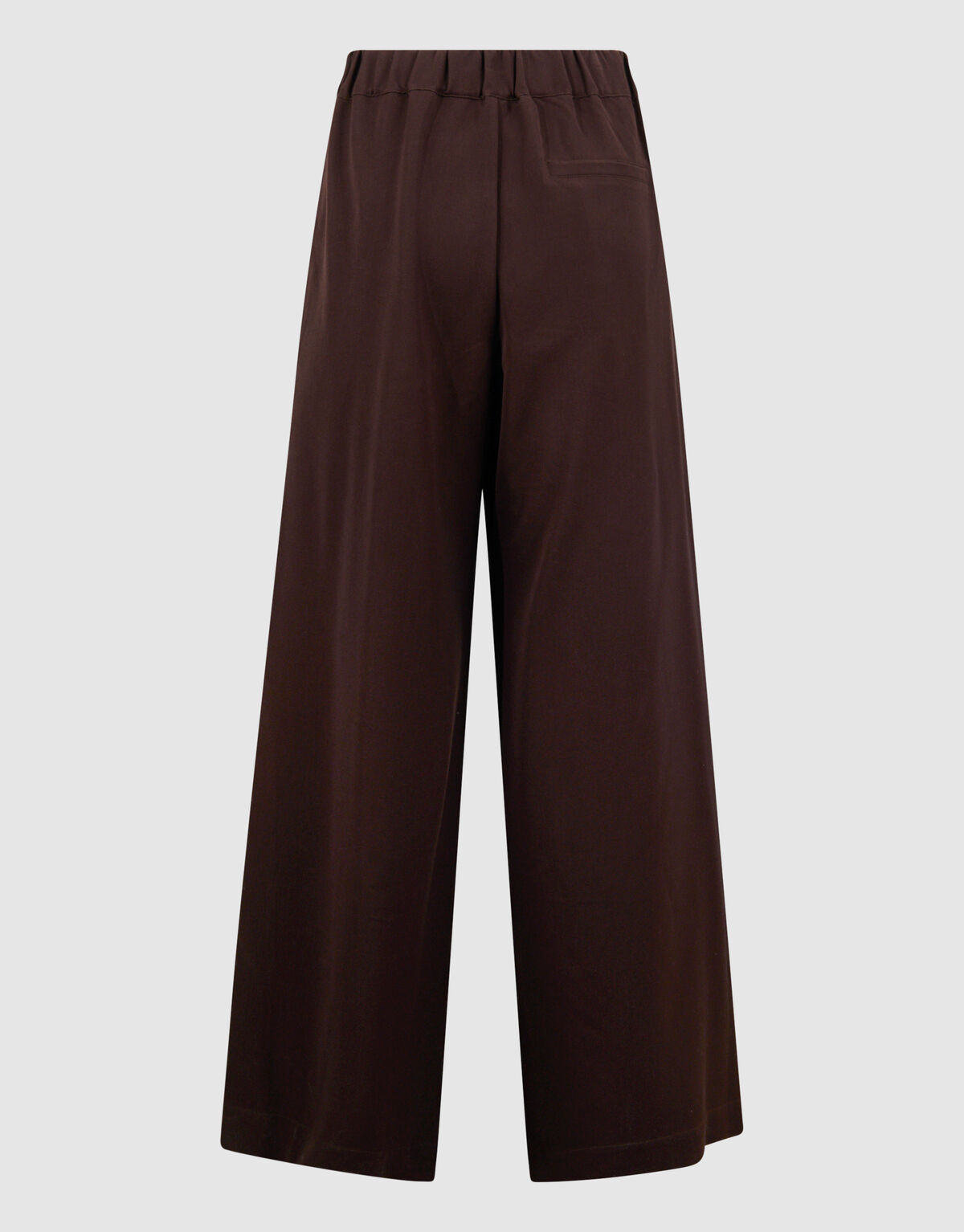 Wide Leg Broek Bruin