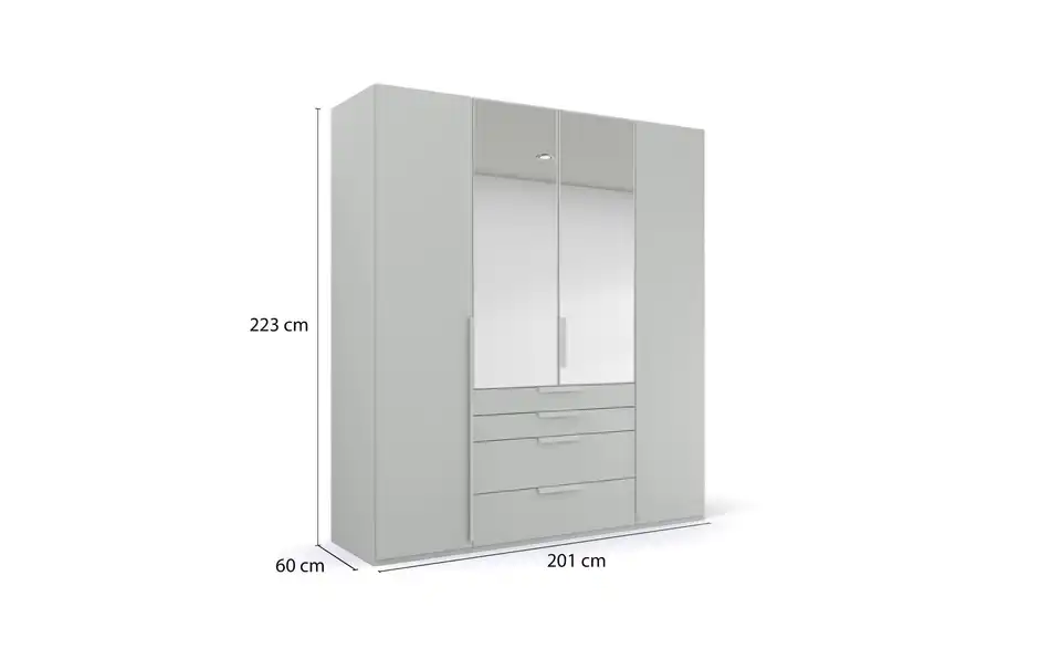 Drehtürenschrank 201 cm
