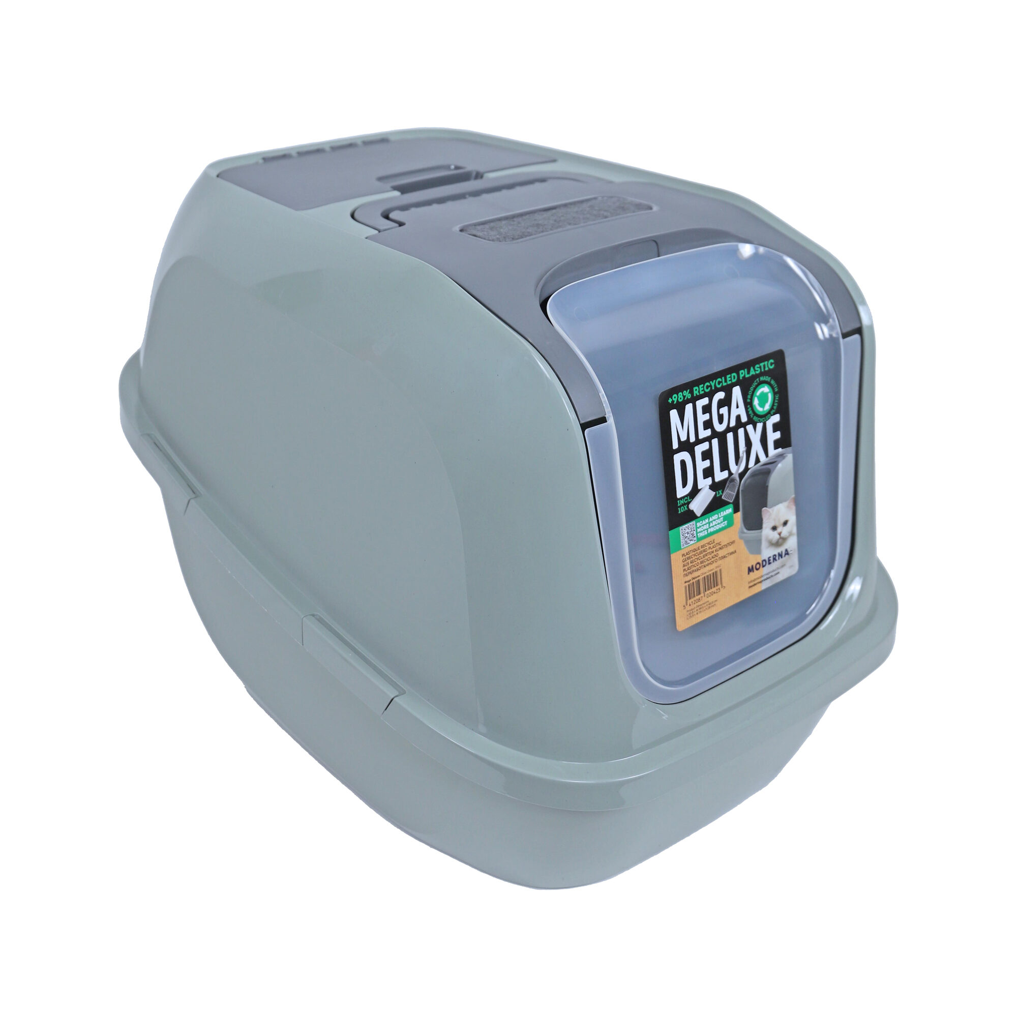Moderna - Kattentoilet Mega Deluxe - Recycle