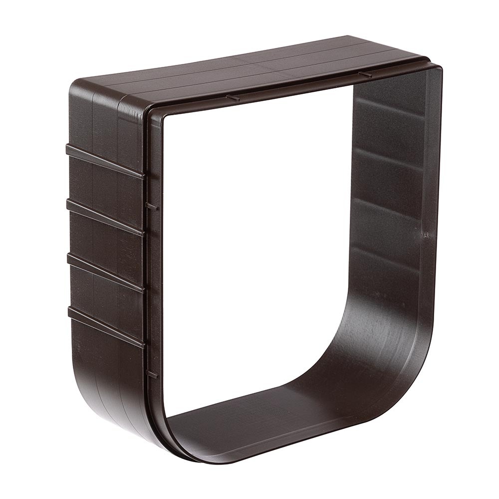 Ferplast extension pour porte pour petits chiens et chats chatière basculante swing 1 extension, 15,5 x 5 x h 16 cm, profondeur 5