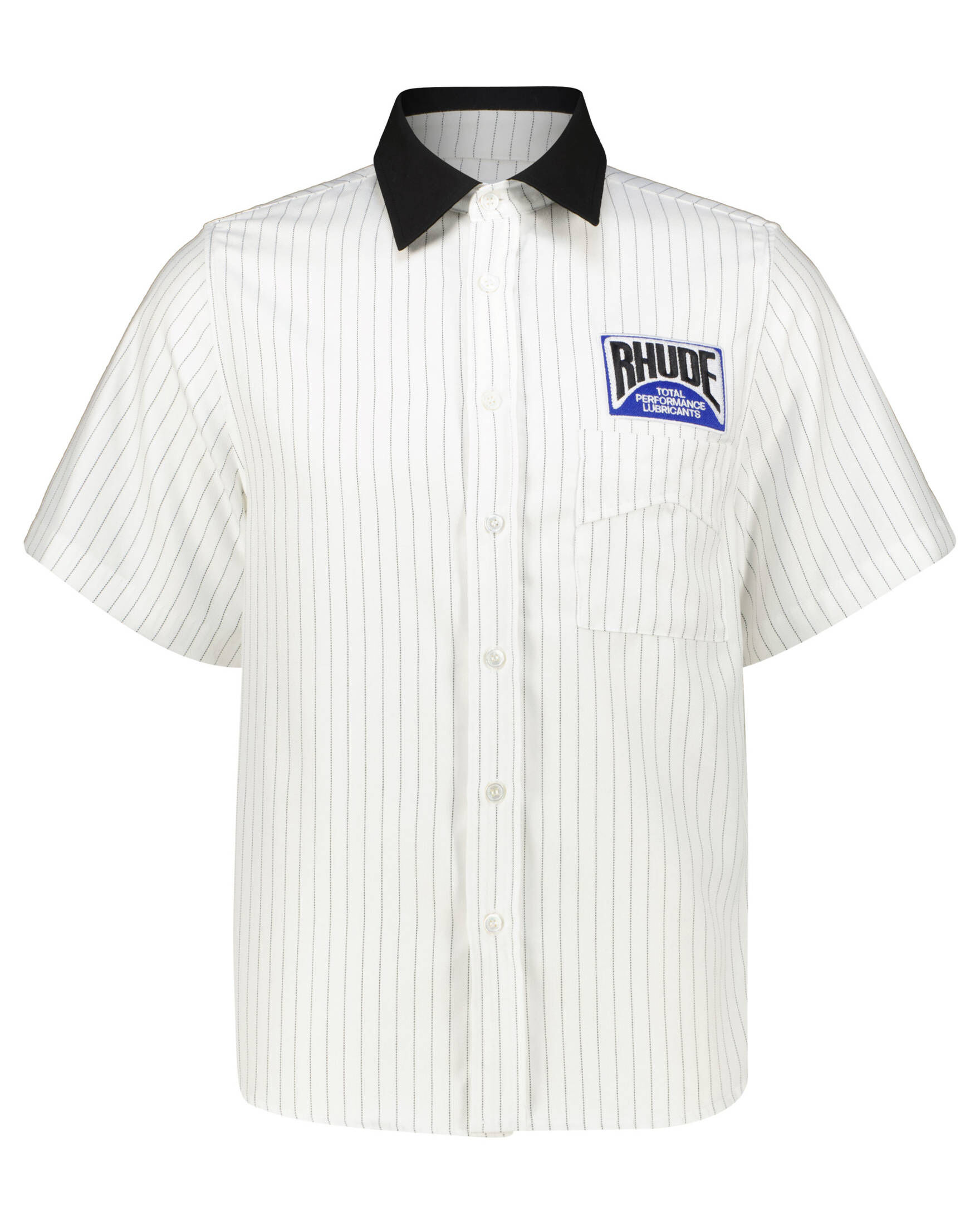 Rhude| Herren Hemd Kurzarm Relaxed Fit