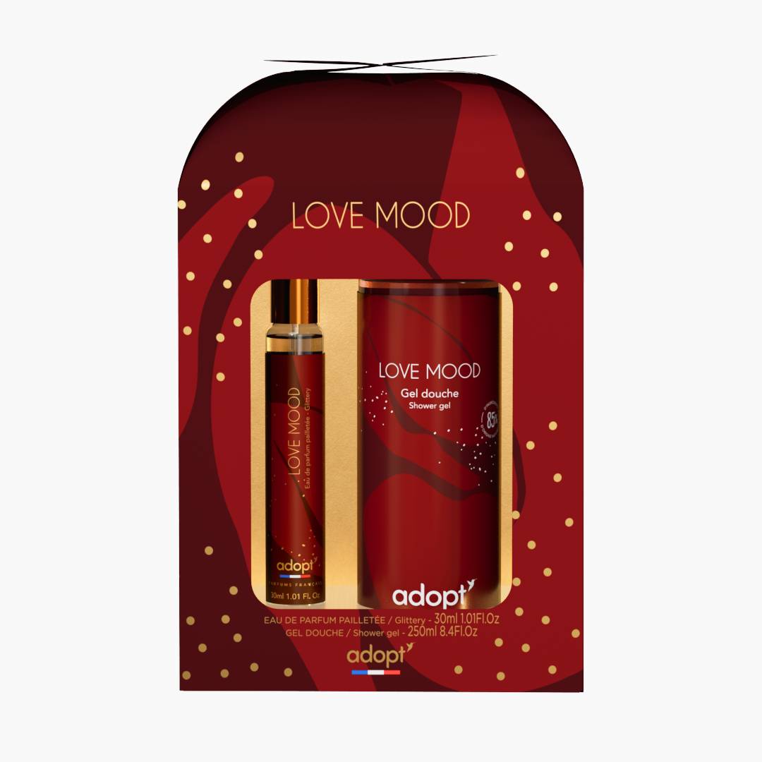 Love Mood COFFRET EAU DE PARFUM 30 ML + GEL DOUCHE 250 ML