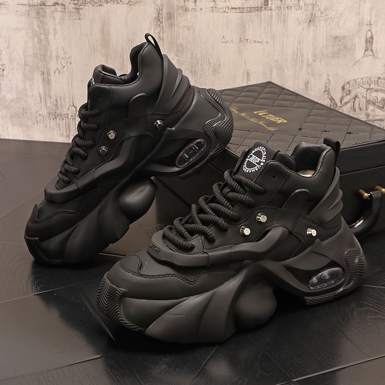 Mr Ozera - Robuuste platform sneakers met demping