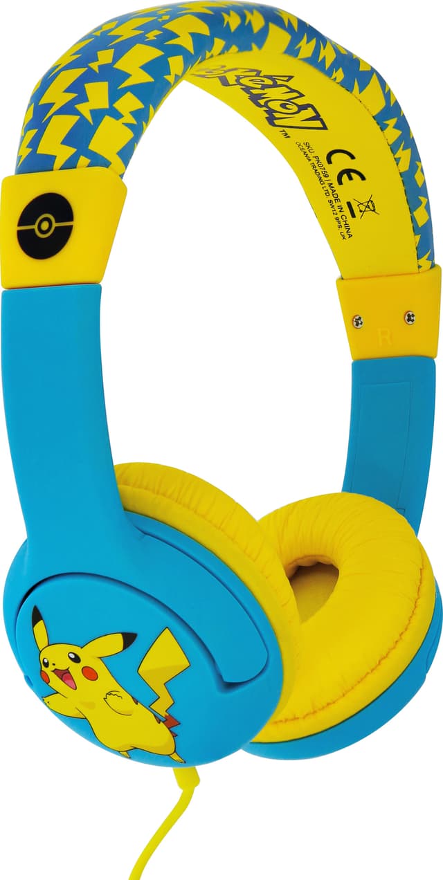 OTL Pokemon Pikachu on-ear høretelefoner