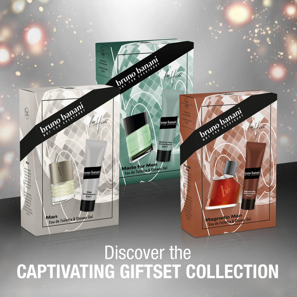 geschenkset Made for Men - eau de toilette 30 ml + showergel 50 ml