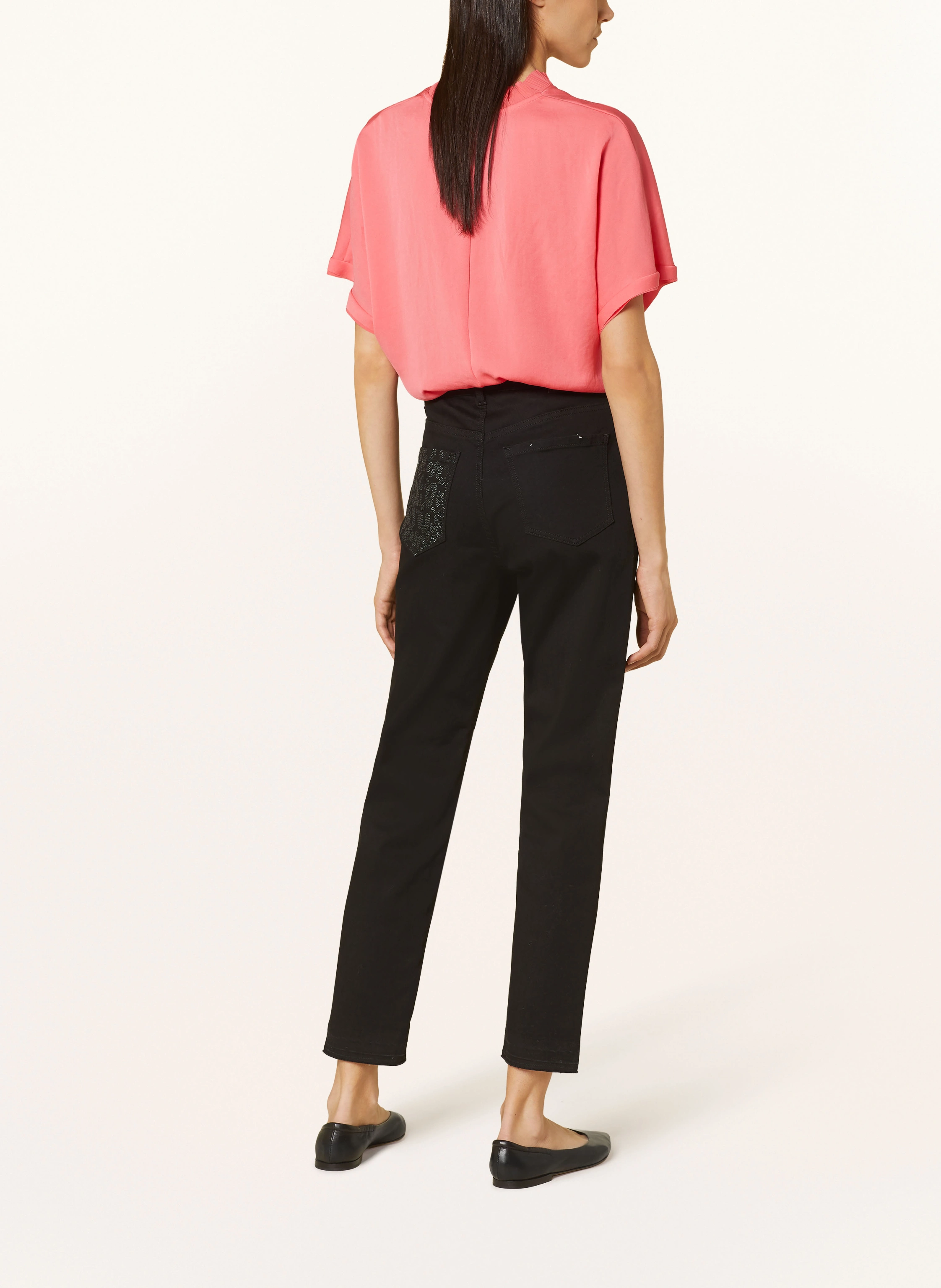 MARC CAIN Jeans SILEA mit Schmucksteinen