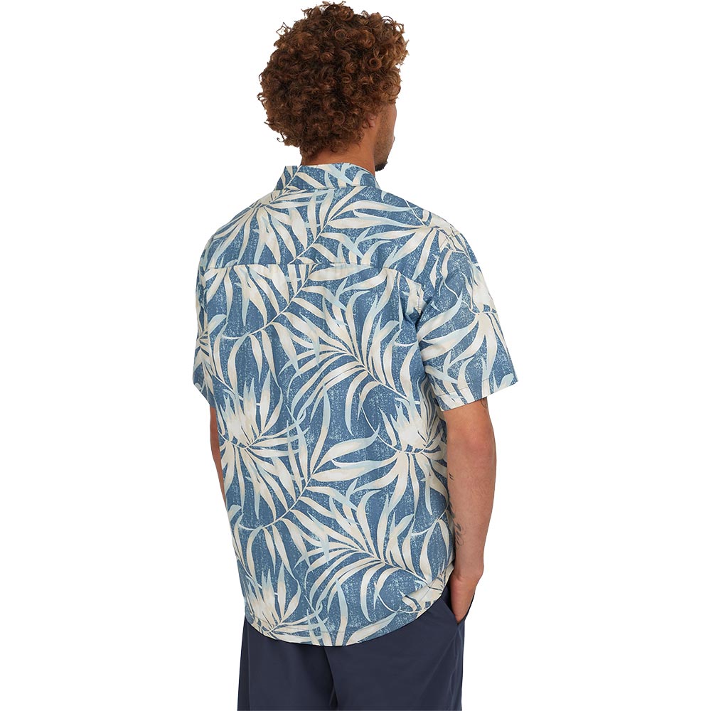 O'Neill O'Neill Print Hemd Herren blue dipped leaves