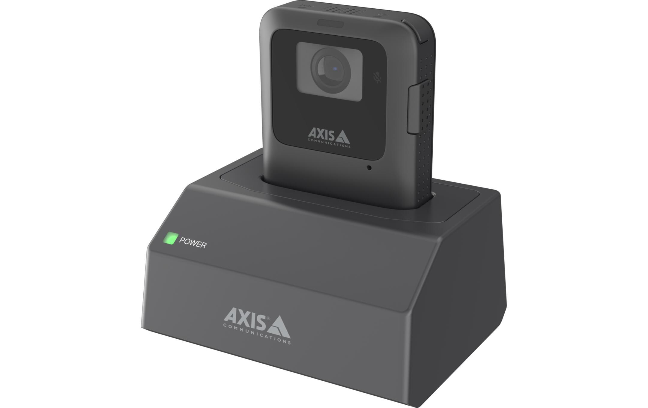 Ladestation W702 Docking Station 1-bay<br>AXIS W702 Dockingstation mit 1 Einschub für Bodycams von Axis