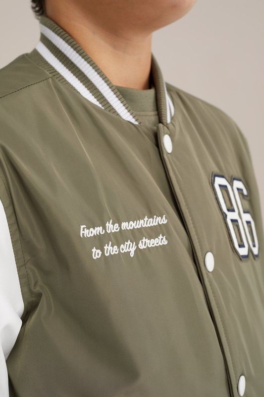 WE Fashion - Jongens Bomberjack - Met Embroidery