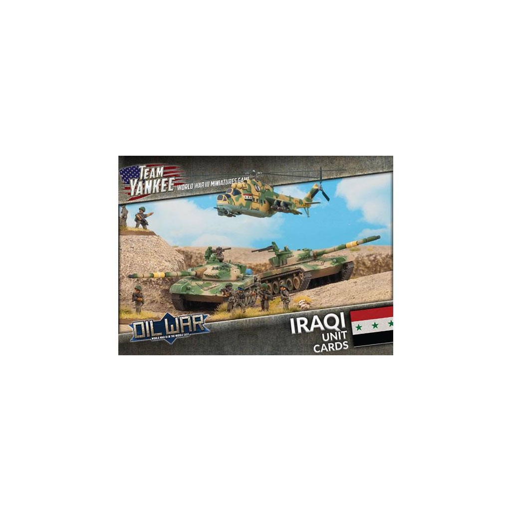 Team Yankee - Iraqi Unit Cards