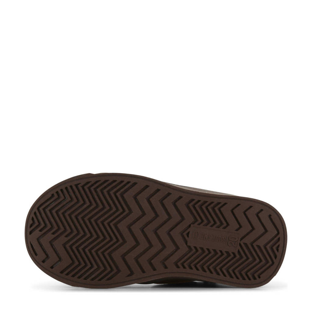 Shoesme leren veterboots bruin