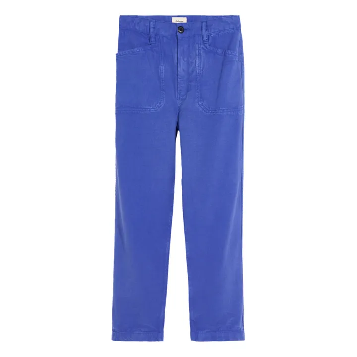 Bellerose Pantalon Droit Perrig | Bleu roi