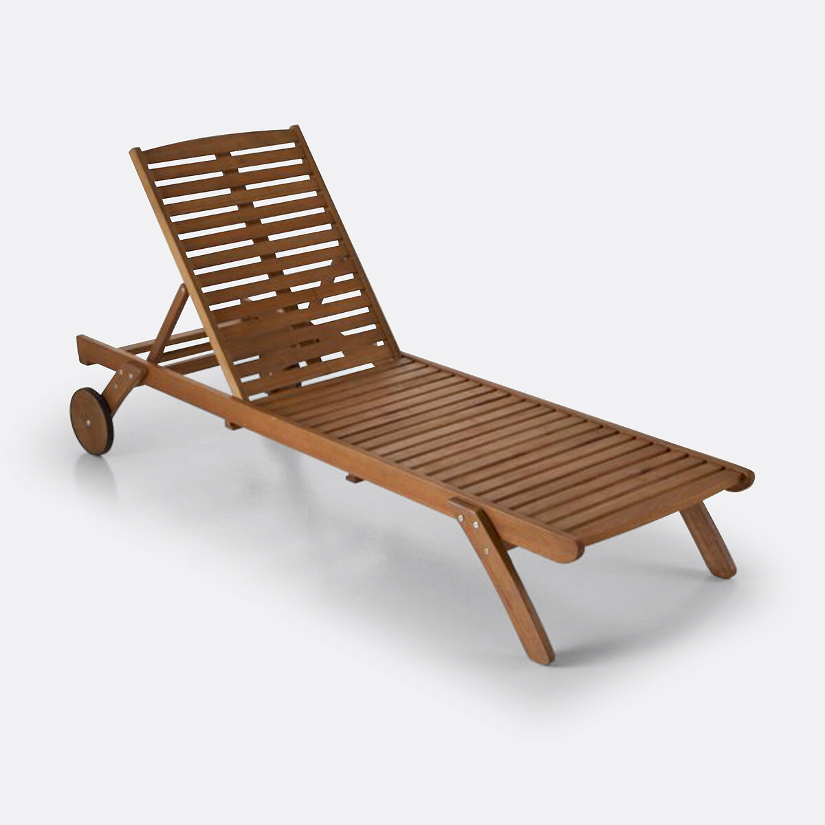 LA REDOUTE INTERIEURS<br>Espreguiçadeira de eucalipto, Jardim