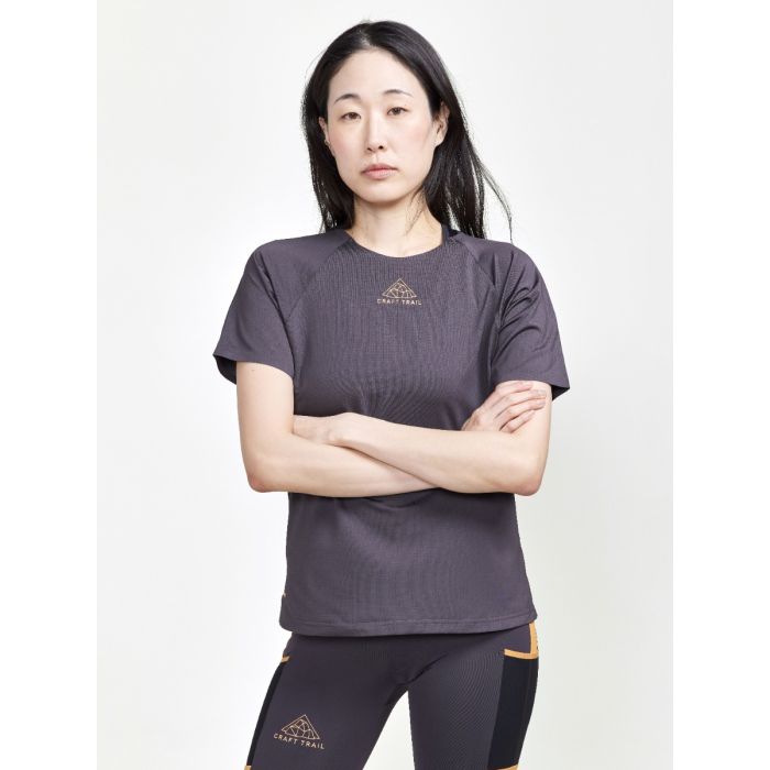 Craft Dame T-shirts Pro Trail SS Tee Sort