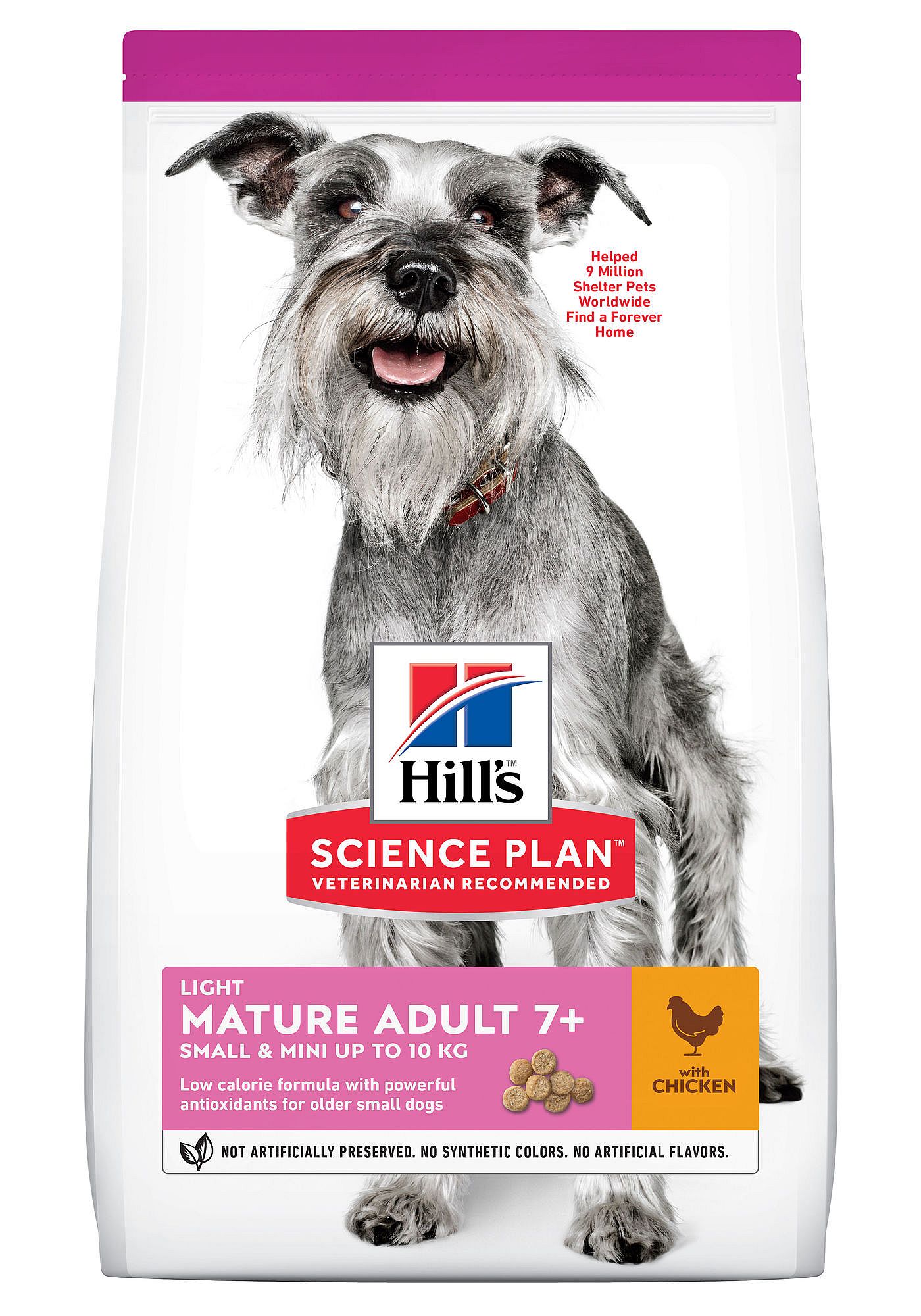 Hill's Science Plan Light Small & Mini Mature Adult 7+ Hondenvoer Kip