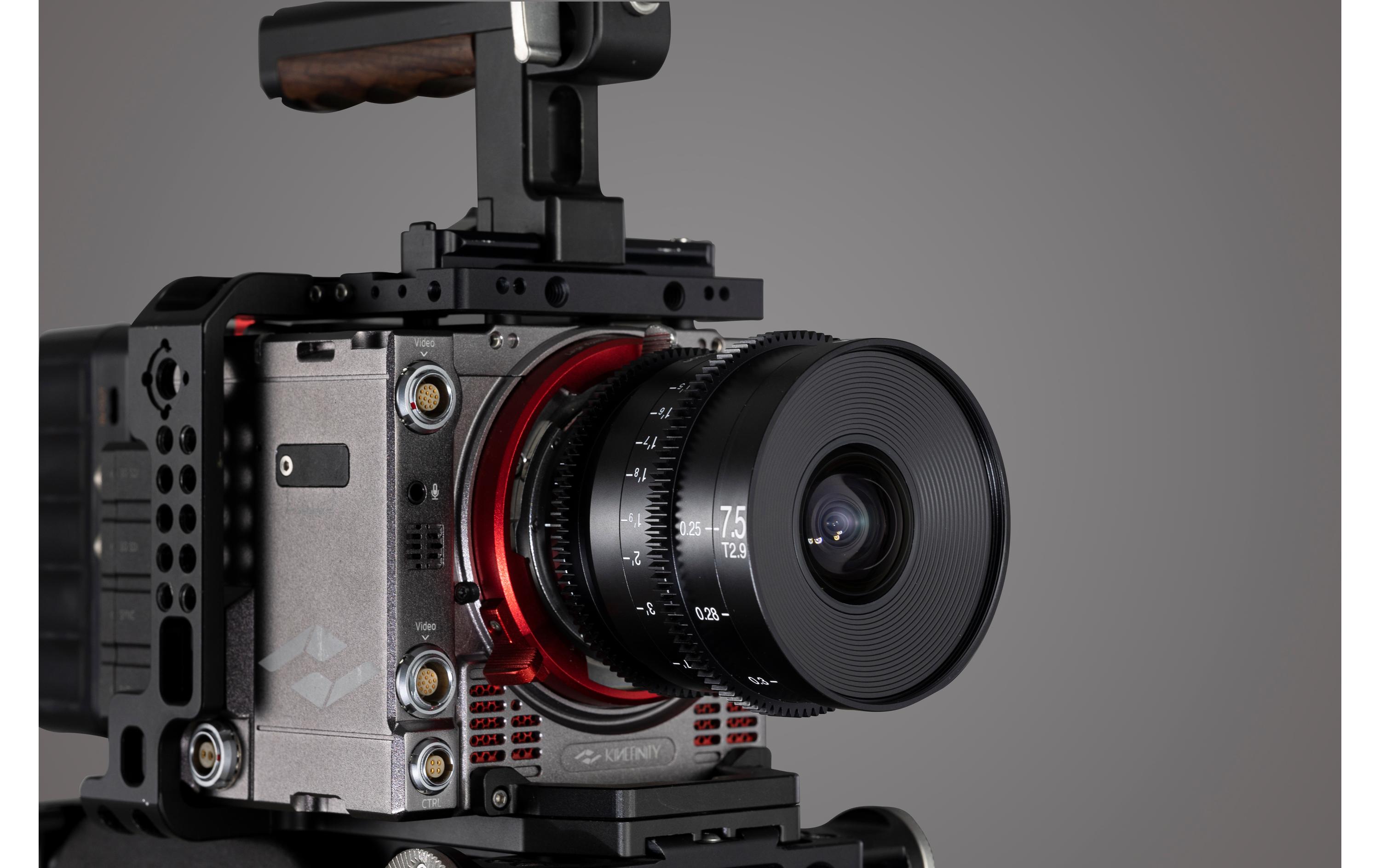 Festbrennweite 7.5 mm T2.9 Zero-D S35 Cine Lens X-Mount<br>Laowa 7.5 mm T2.9 Zero-D S35 Cine