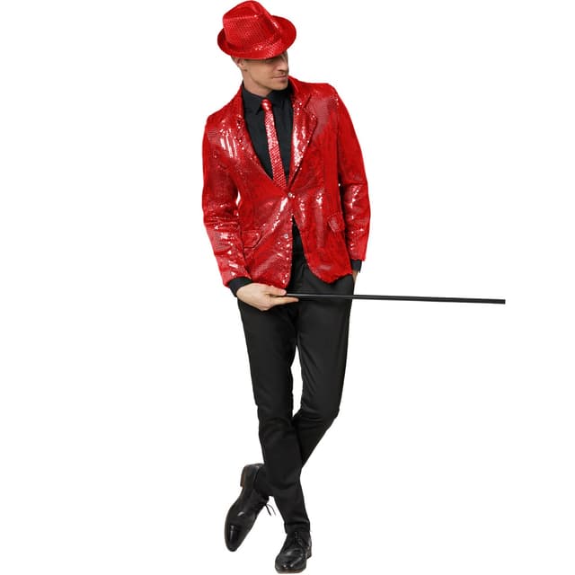 Paillet jakke herrer