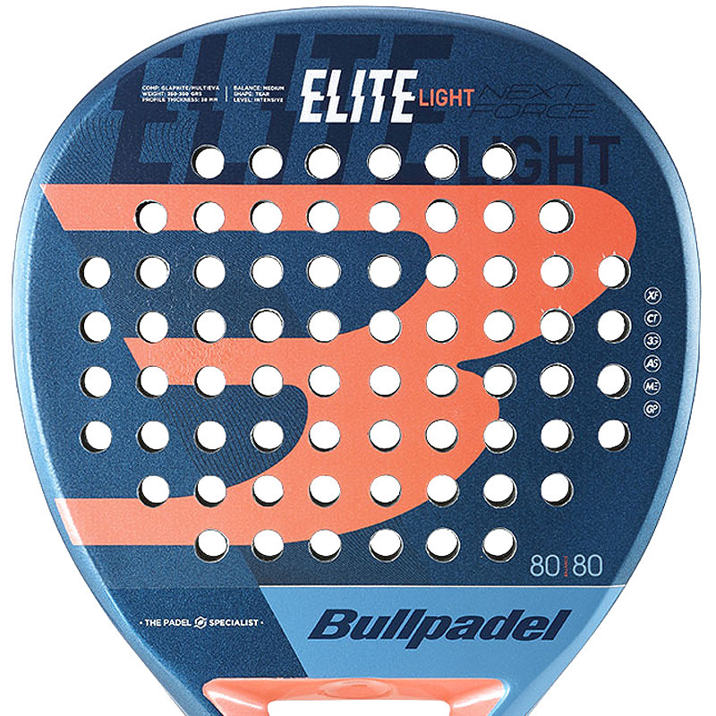 Bullpadel Elite Light - Raquette de padel polyvalente et légère