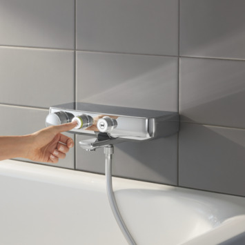 GROHE thermostatische badkraan Grohtherm SmartControl Chroom