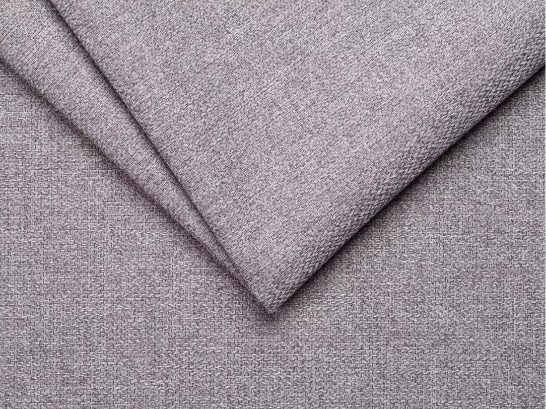 Canapé 3 places convertible express en tissu gris - Couchage 140 cm - Matelas 14 cm DONETO