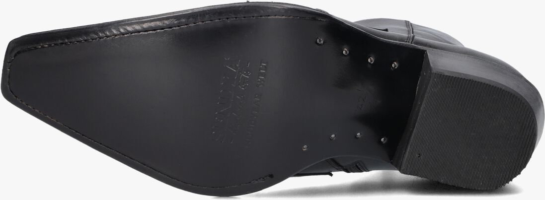 zwarte sendra cowboylaarzen 12185p
