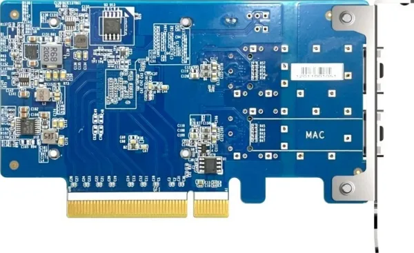 QNAP QXG-25G2SF-CX6 - Netværksadapter - PCIe 4.0 x8 lavprofil - 25 Gigabit SFP28 x 2 - for QNAP TS-H2490FU