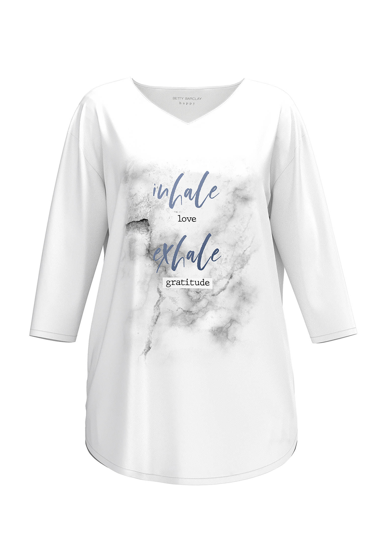 Betty Barclay| Damen Oversize-Shirt mit V-Ausschnitt