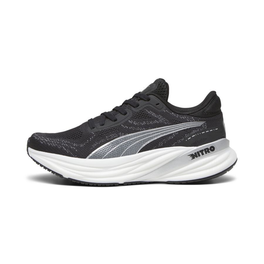PUMA Magnify Nitro 2 Femme - Noir/Blanc/Argenté