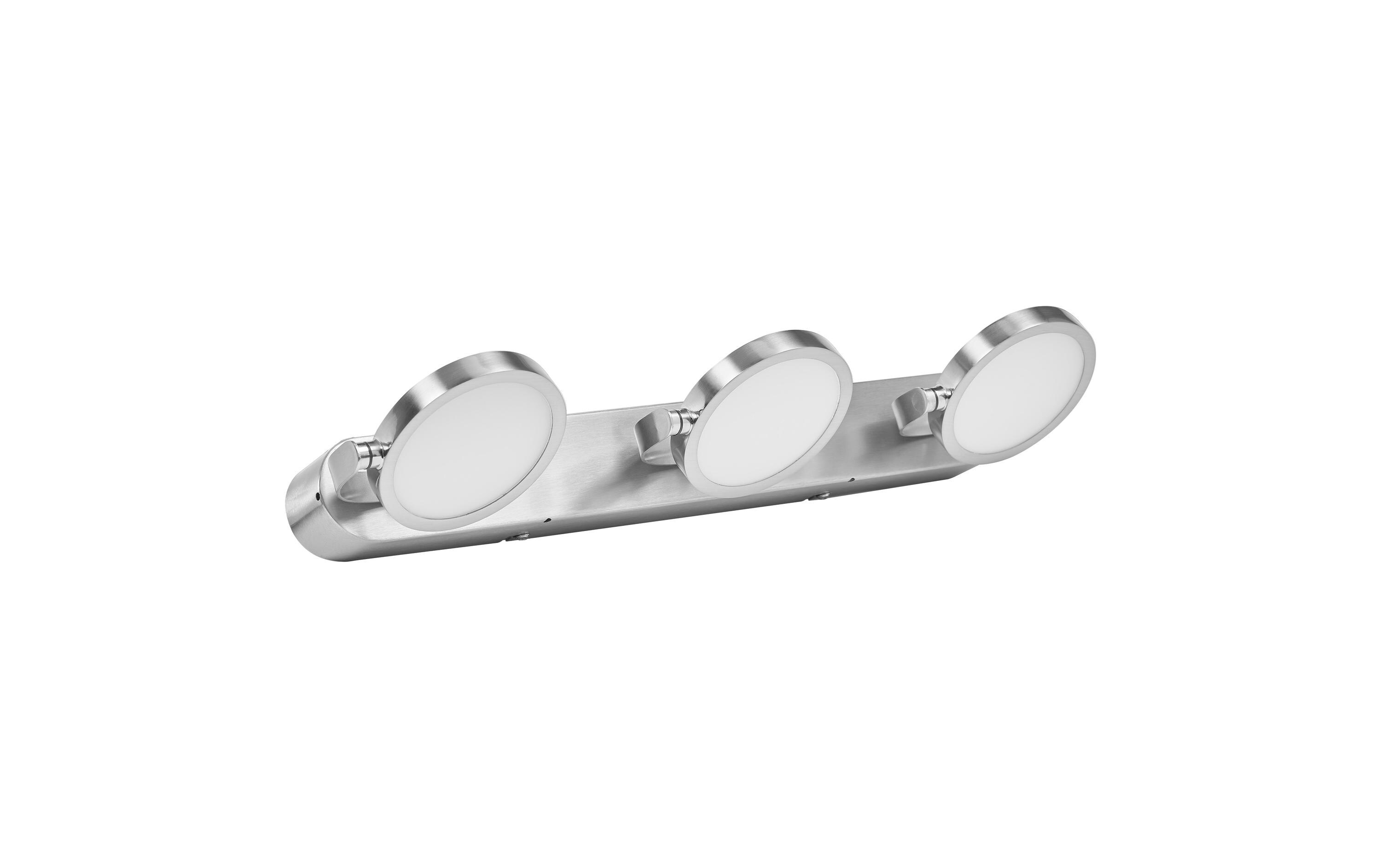 Badezimmerleuchte Sun@Home Round, 20W, 2200-5000K, Silber<br>Smarte Badezimmerleuchte