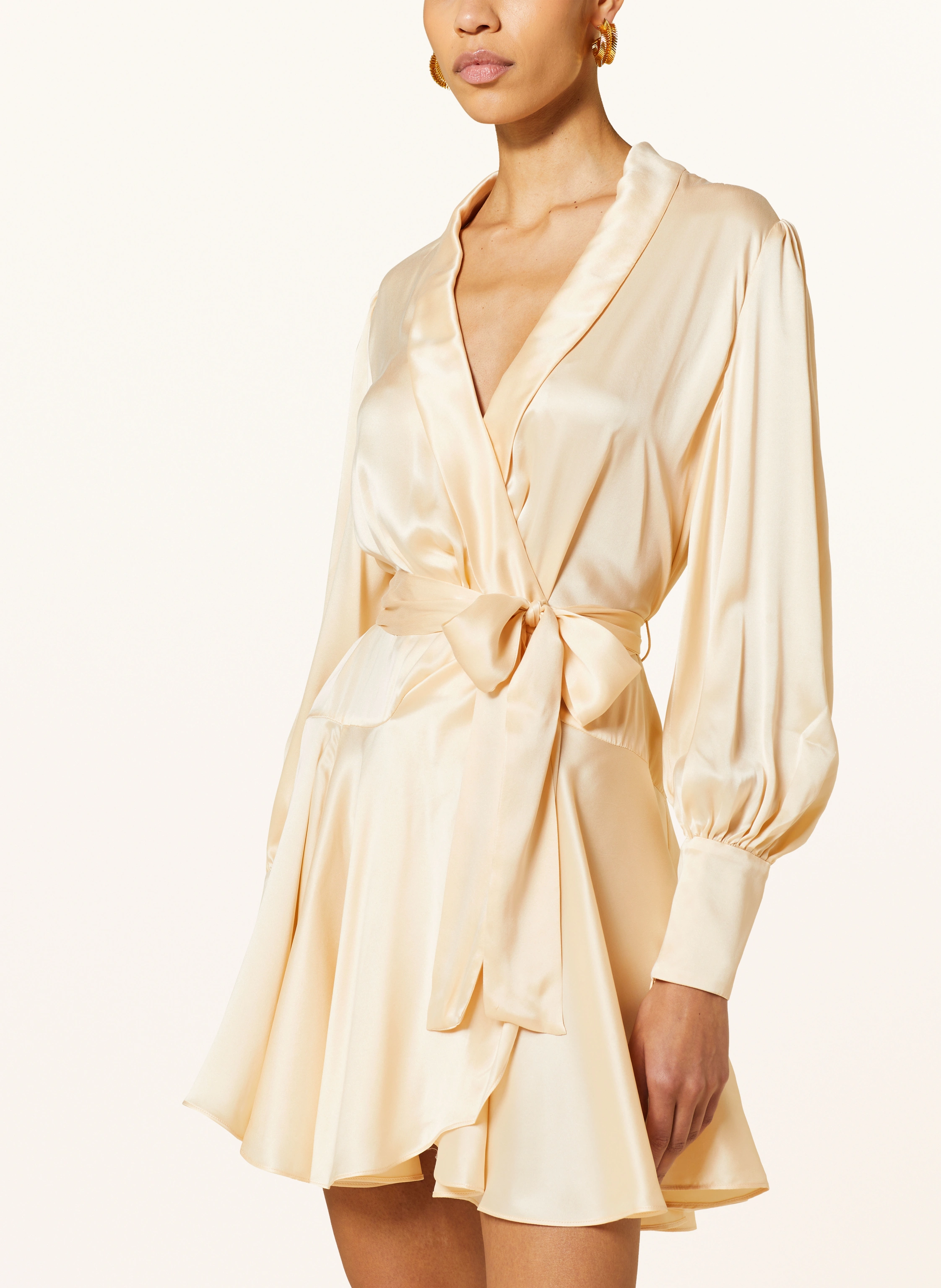 ZIMMERMANN Wickelkleid aus Seide