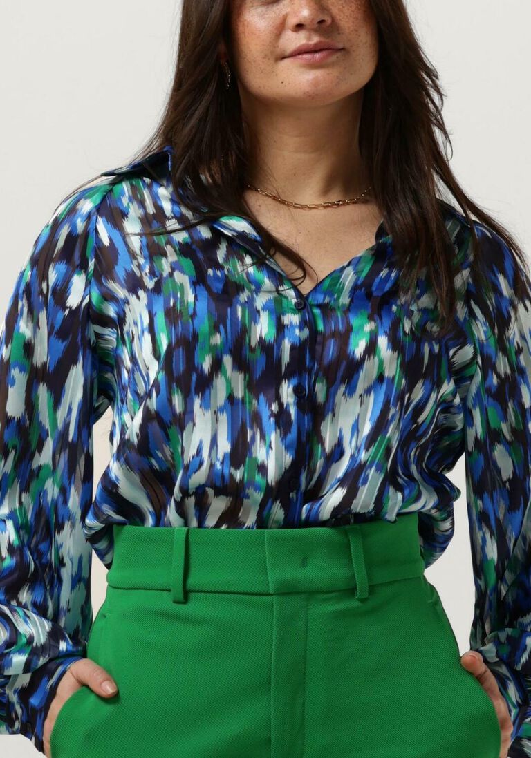 MINUS donkerblauwe minus blouse marja shirt