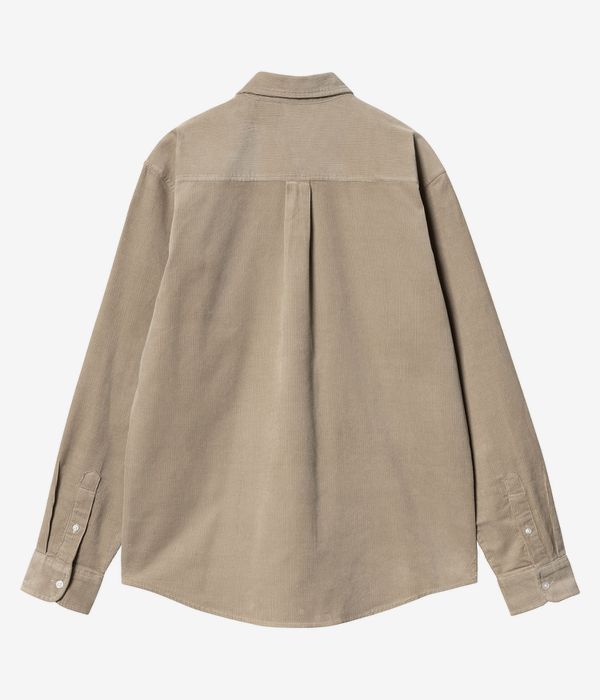 Carhartt WIP Madison Corduroy Hemd (wall black)